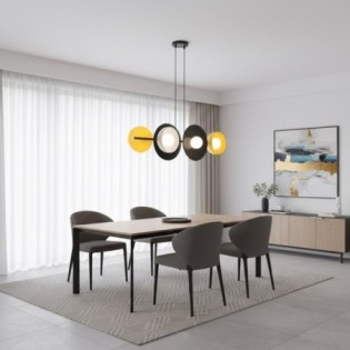 Suspension Cirion mix (6 lumières)