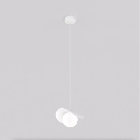 Suspension Serelia blanche.