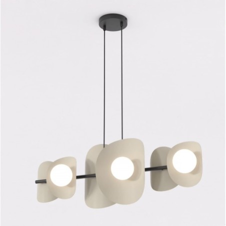 Suspension Lithora moka (6 lumières)