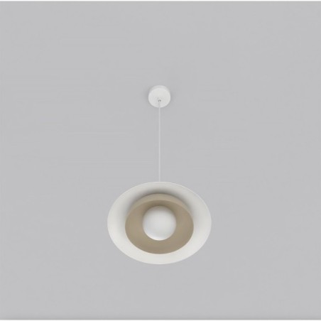 Suspension Arka blanc+moka.