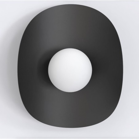 Applique mural Onivia XL noir.