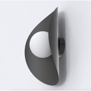 Applique mural Onivia XL noir.