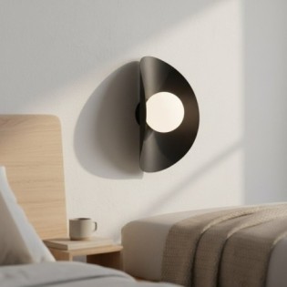 Applique mural Onivia XL noir.