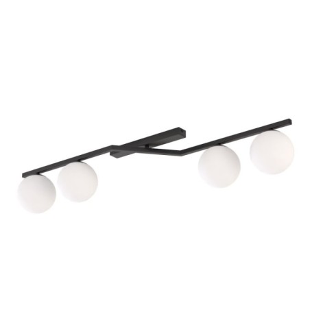 Lampe de plafond Aurelis opale (4 lumières)