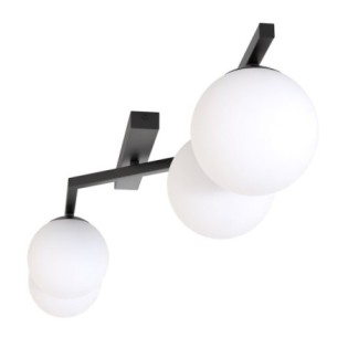 Lampe de plafond Aurelis opale (4 lumières)
