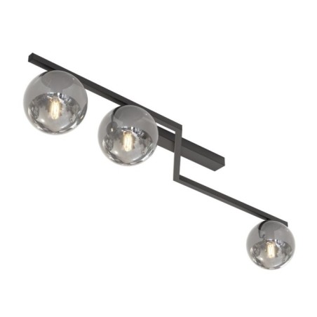Lampe de plafond Aurelis graphite (3 lumières)