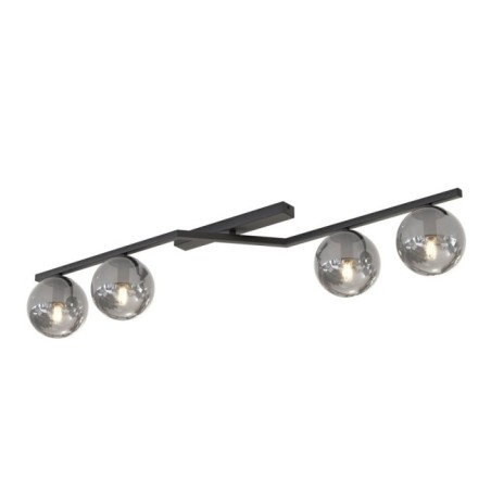 Lampe de plafond Aurelis graphite (4 lumières)