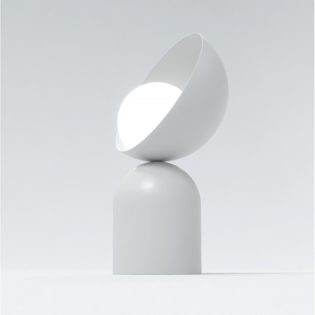 Lampe de table Elvia grise.
