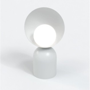 Lampe de table Elvia grise.