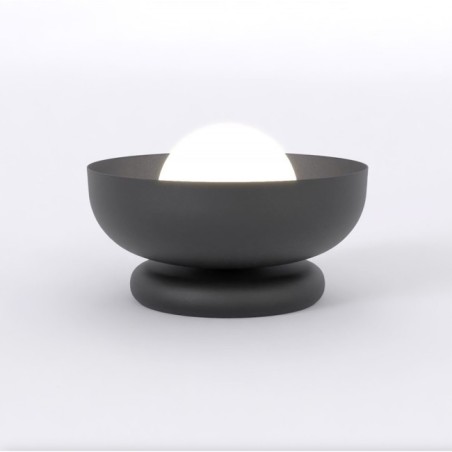 Lampe de table Fenko noire.