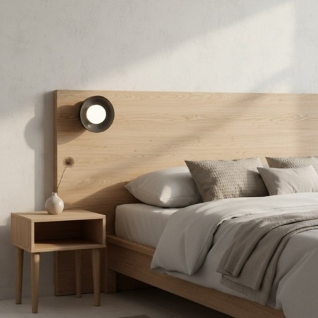 Applique mural Fenko noir.