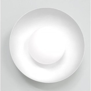 Applique mural Fenko blanc+noir.