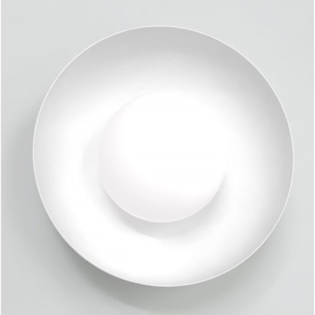 Applique mural Fenko blanc+noir.