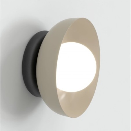 Applique mural Fenko moka+noir.