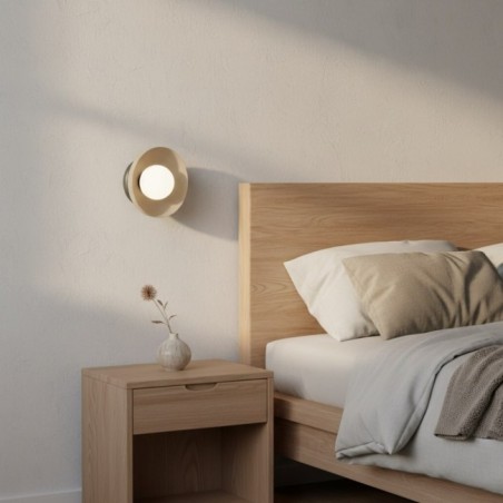 Applique mural Fenko moka+noir.