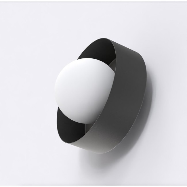 Applique mural Tenzo noir.