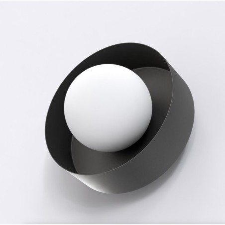 Applique mural Tenzo noir.