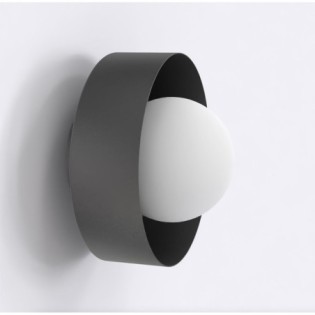 Applique mural Tenzo noir.