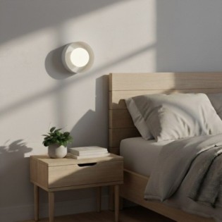 Applique mural Fenko orange.