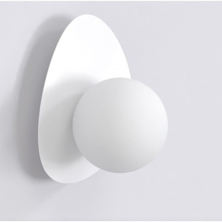 Applique mural Neru blanc.