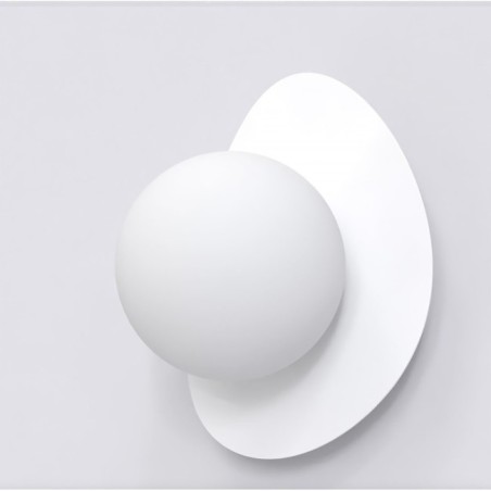 Applique mural Neru blanc.