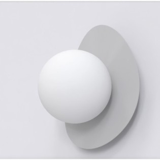 Applique mural Neru gris.