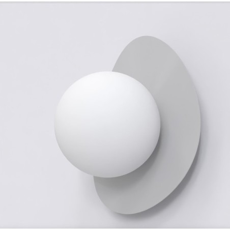 Applique mural Neru gris.