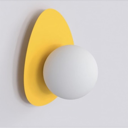 Applique mural Neru orange.