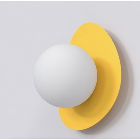 Applique mural Neru orange.