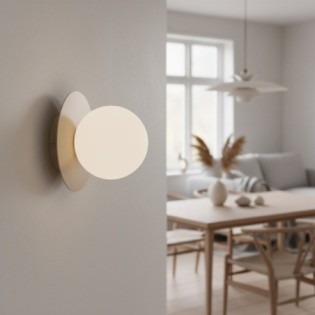 Applique murale Zalko moka.