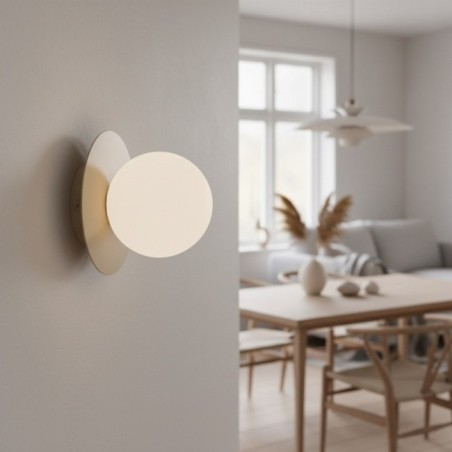 Applique murale Zalko moka.