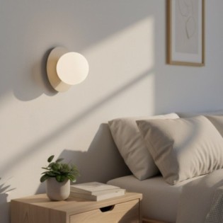 Applique murale Zalko moka.