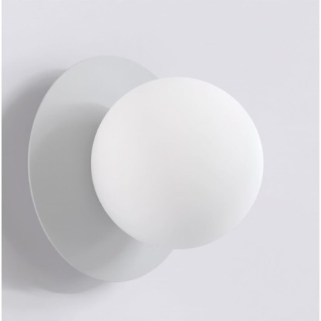 Applique mural Zalko gris.