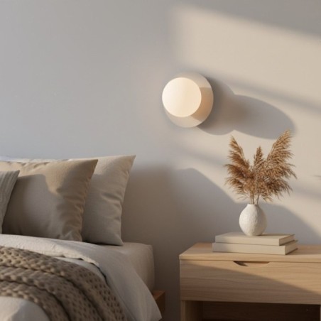 Applique mural Zalko gris.