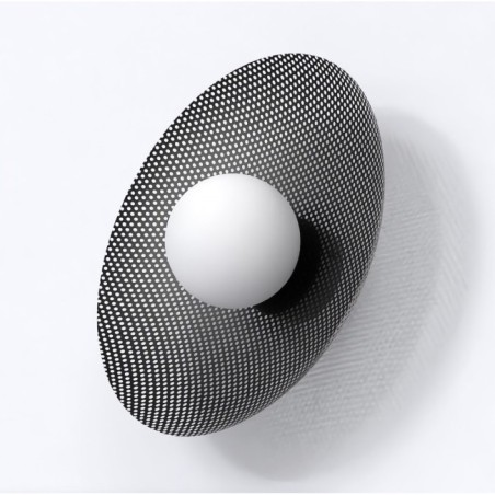 Applique mural Jovra noir.