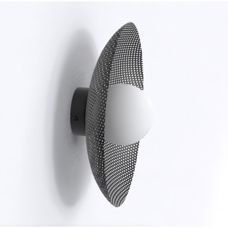 Applique mural Jovra noir.