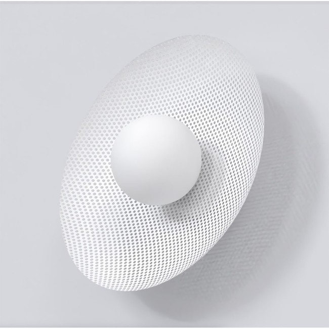 Applique mural Jovra blanc.