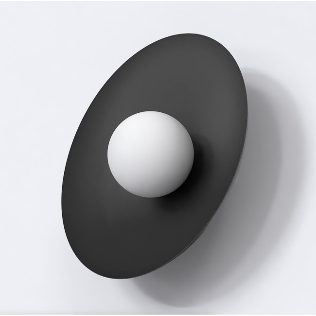 Applique mural Buli noir.