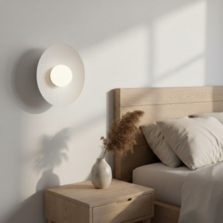 Applique mural Buli blanc.