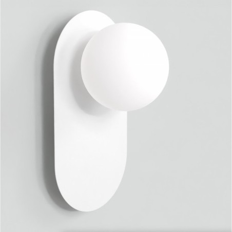 Lampe de plafond Serma blanche.