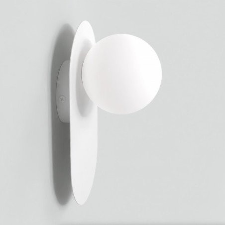 Lampe de plafond Serma blanche.