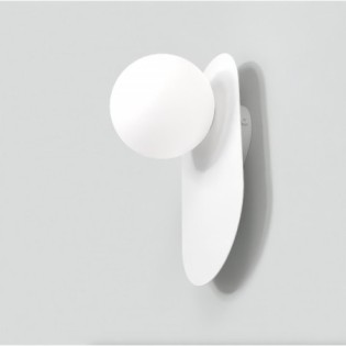 Lampe de plafond Serma blanche.