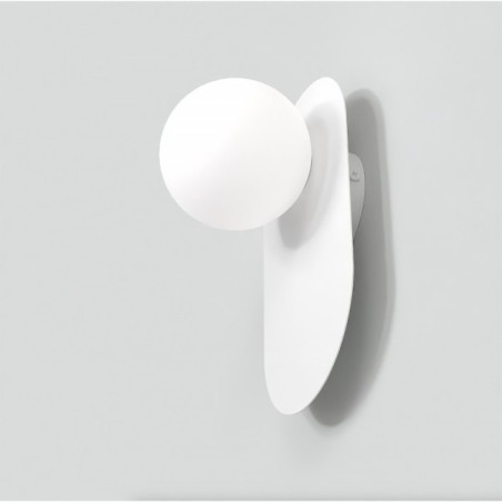 Lampe de plafond Serma blanche.