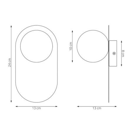 Lampe de plafond Serma blanche.
