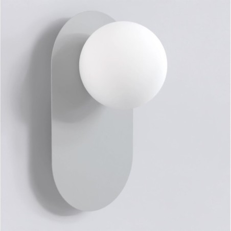 Lampe de plafond Serma grise.