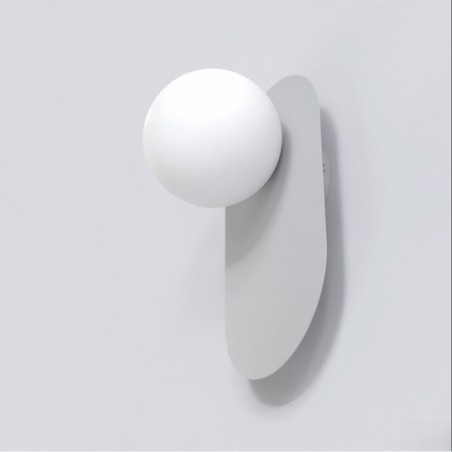 Lampe de plafond Serma grise.