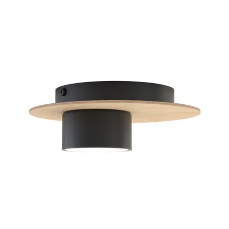 Lampe de plafond Jeru noire.