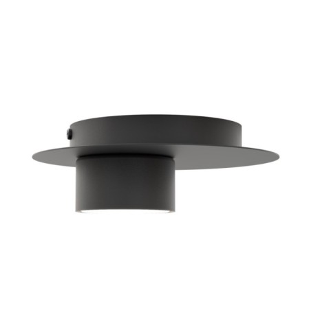 Lampe de plafond Qeri noire.
