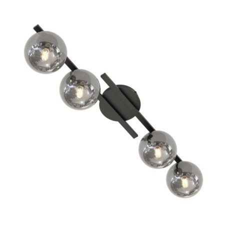 Lampe de plafond Dremo graphite (4 lumières)