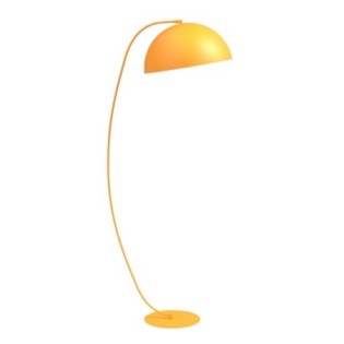 Lampe sur pied Lynox orange.